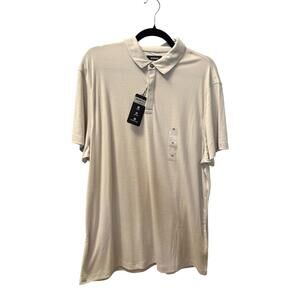 Alfani Stretch Polo Shirt XL Beige